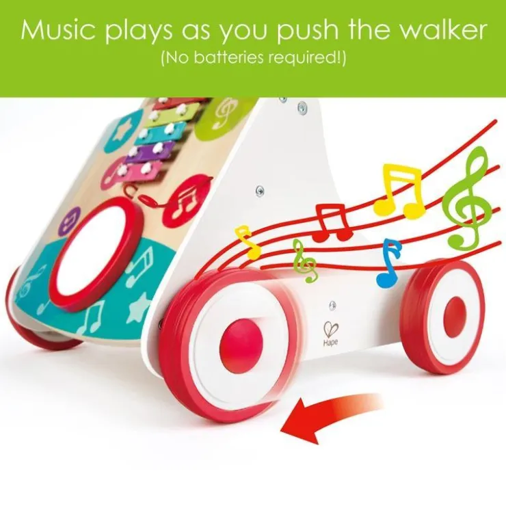 HAPE Wooden Toys | Push & Pull Toys>My first musical walker