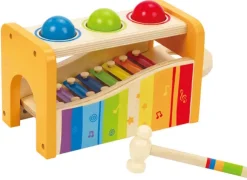 Hape Wooden Toys | Musical Toys>Pound and Tap Bench