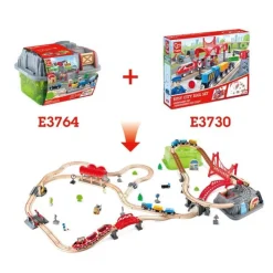 HAPE Wooden Toys | Trains & Train Sets><noscript><img width=