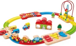 Hape Wooden Toys | Trains & Train Sets>Rainbow Puzzle Railway