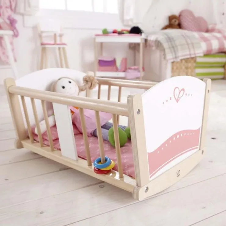 Hape Pretend Play | Wooden Toys>Rock-a-bye Cradle