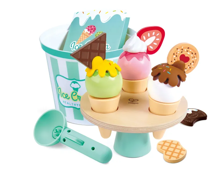 HAPE Pretend Play | Kitchen & Food>Scoop & Serve Ice Cream Set