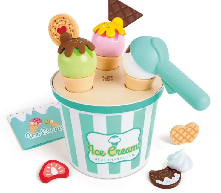 HAPE Pretend Play | Kitchen & Food>Scoop & Serve Ice Cream Set