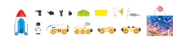 Hape Wooden Toys | Trains & Train Sets><noscript><img width=
