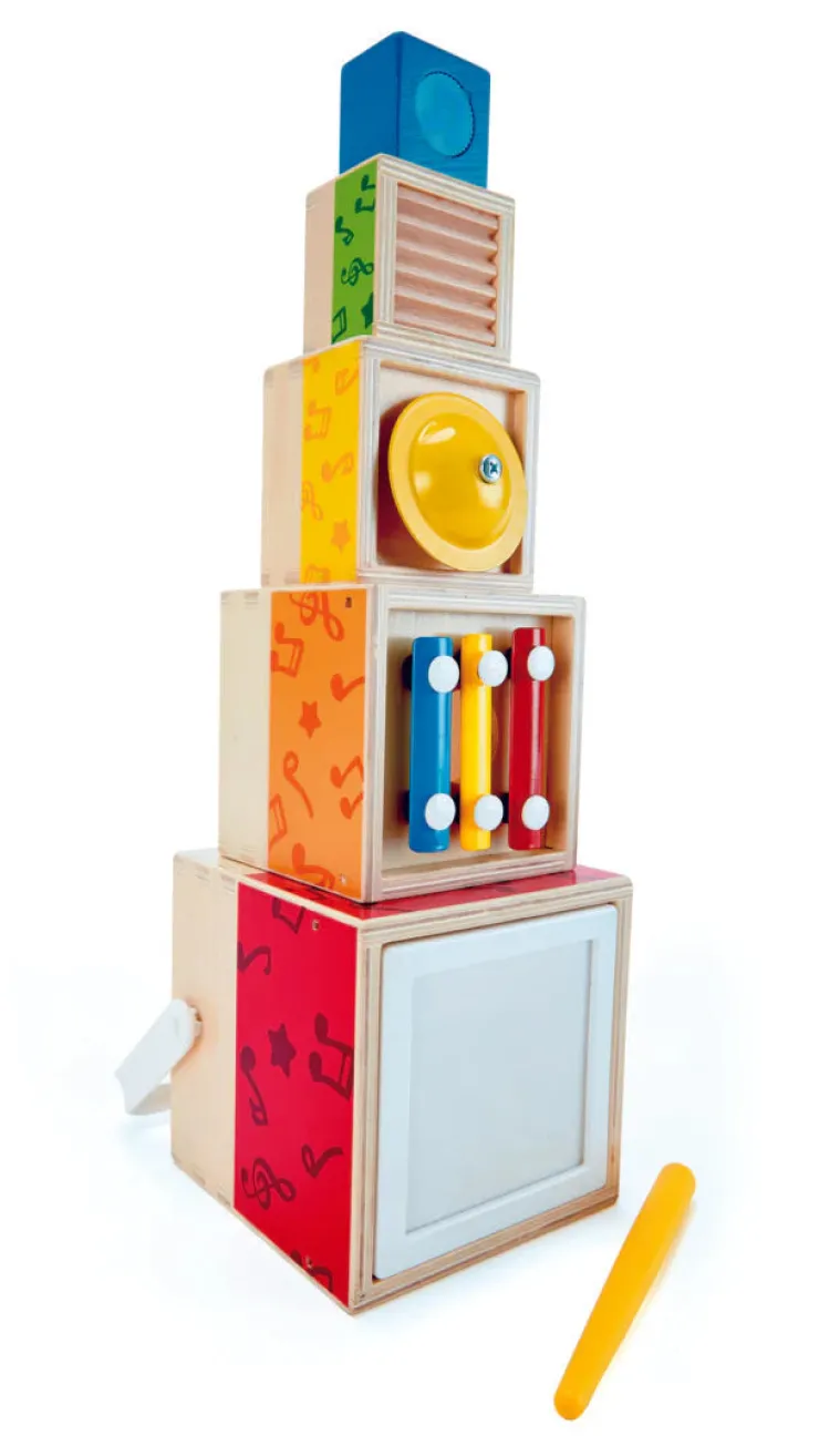 Hape Wooden Toys | Musical Toys>Stacking Music set