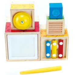 Hape Wooden Toys | Musical Toys>Stacking Music set