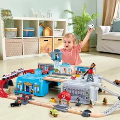 HAPE Wooden Toys | Trains & Train Sets><noscript><img width=