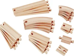 Hape Wooden Toys | Trains & Train Sets>Super Expansion Rail Pack