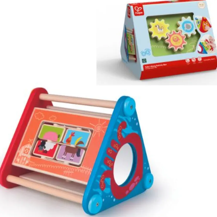 Hape Wooden Toys | Early Development Toys>Take-Along Activity Box