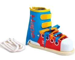 Hape Wooden Toys | Activities & Learning>* Tie-It Lacing Sneaker