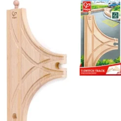 HAPE Wooden Toys | Trains & Train Sets>Track T-Switch Track