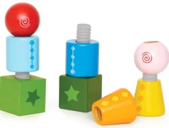 Hape Wooden Toys | Building Blocks>Twist and Turnables