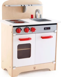 Hape Pretend Play | Kitchen & Food>White Gourmet Kitchen
