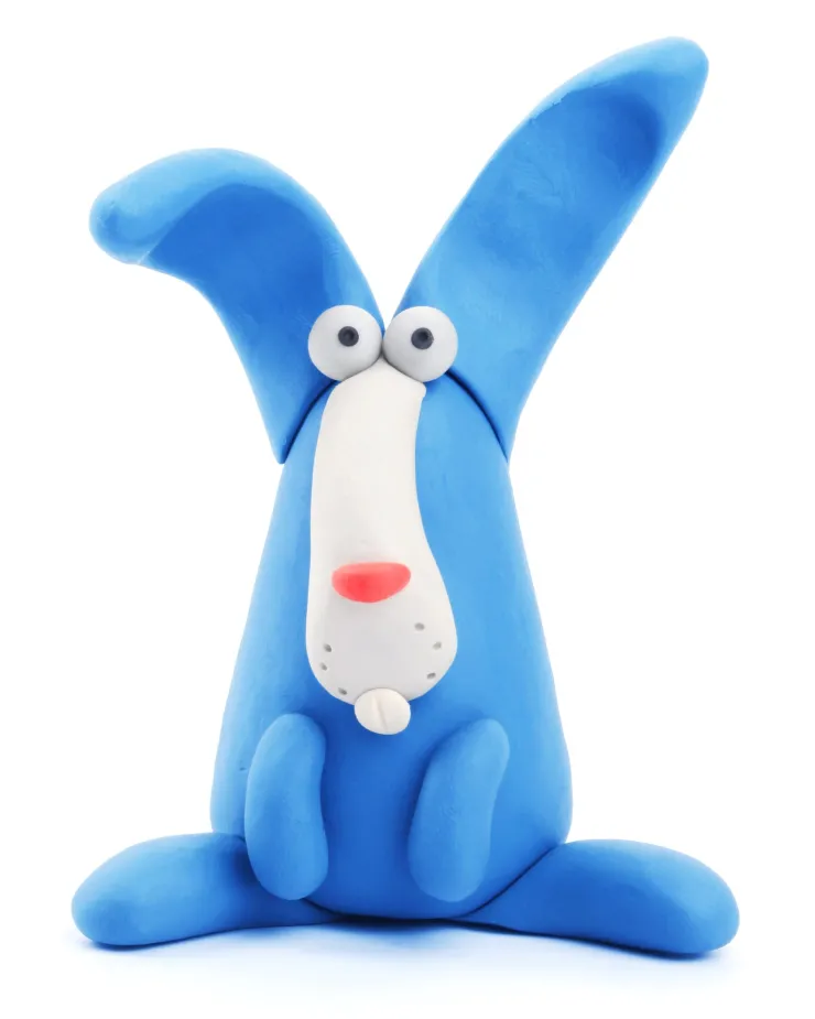 Hey Clay Art Supplies | Make & Create>6 pack - Animals (Piggy, Horse, Rabbit)