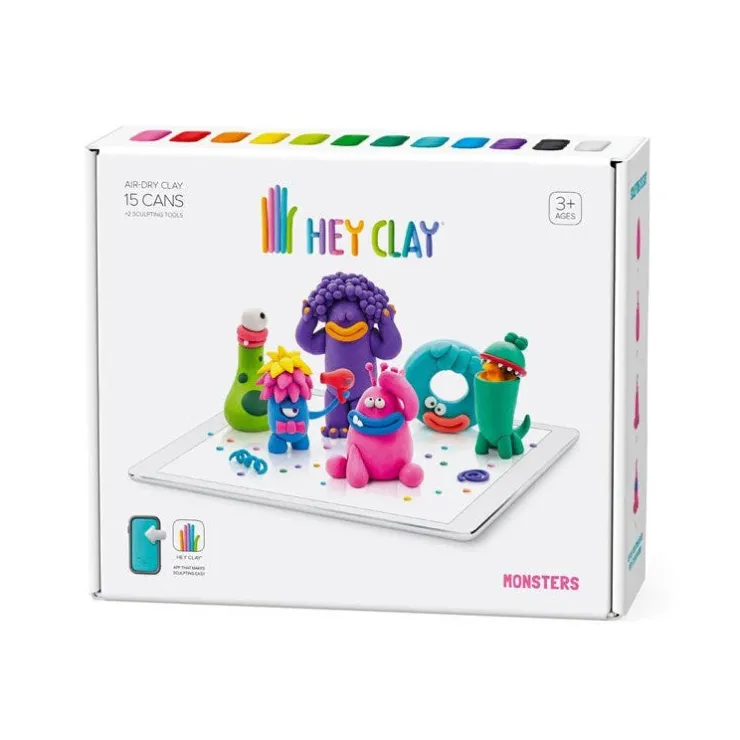 Hey Clay Art Supplies | Make & Create>15 pack - Monsters