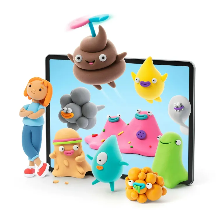 Hey Clay Art Supplies | Make & Create>16 pack - Poop Oops