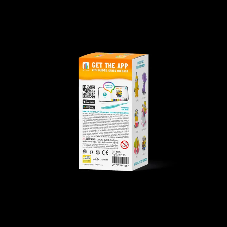 Hey Clay Art Supplies | Make & Create>Single Pack Minions - Bob & Tim
