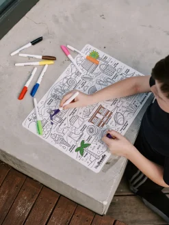 Hey Doodle Activities & Learning | Drawing, Colouring & Painting>Silicone Activity Mat - Icons Of Aotearoa