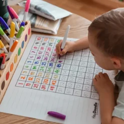 Hey Doodle Activities & Learning | Drawing, Colouring & Painting>Silicone Activity Mat - 100 Squares (Large)*