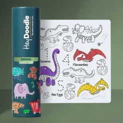 Hey Doodle Activities & Learning | Drawing, Colouring & Painting>Silicone Playmat - Dino Roar (Mini)