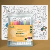 Hey Doodle Activities & Learning | Drawing, Colouring & Painting>Silicone Playmat - Into The Wild (Large)