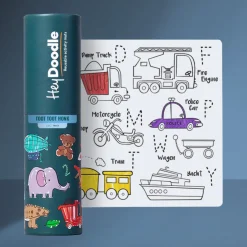 Hey Doodle Activities & Learning | Drawing, Colouring & Painting>Silicone Playmat - Toot Toot Honk (Mini)
