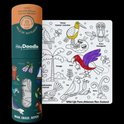 Hey Doodle Activities & Learning | Drawing, Colouring & Painting>Silicone Playmat - Wild Of Aotearoa (Mini)