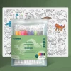 Hey Doodle Activities & Learning | Drawing, Colouring & Painting>Silicone Playmat - Dino Roar (Large)