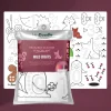 Hey Doodle Activities & Learning | Fidget & Sensory Toys>Silicone Sensory Mat - Wild Digits (Large)
