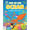 Hinkler Drawing, Colouring & Painting | Stationary & Stickers>Know And Glow Sticker & Activity Book - Ocean