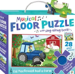 Hinkler Musical Toys | Jigsaw Puzzles>Musical Floor Puzzle- Old Macdonald Had A Farm
