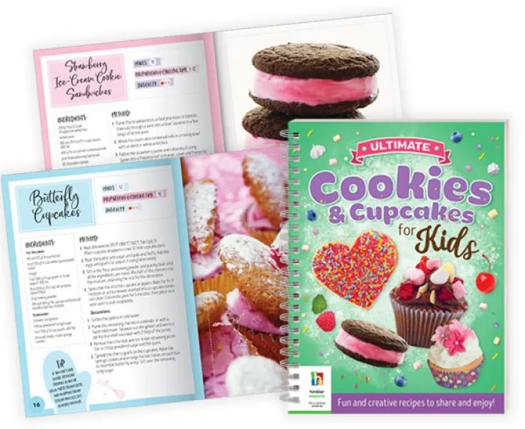 Hinkler Make & Create | 8 Years+>Ultimate Cookies & Cupcakes for Kids