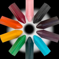 Honeysticks Art Supplies | Drawing, Colouring & Painting>Beeswax Crayons - Triangles 10pk
