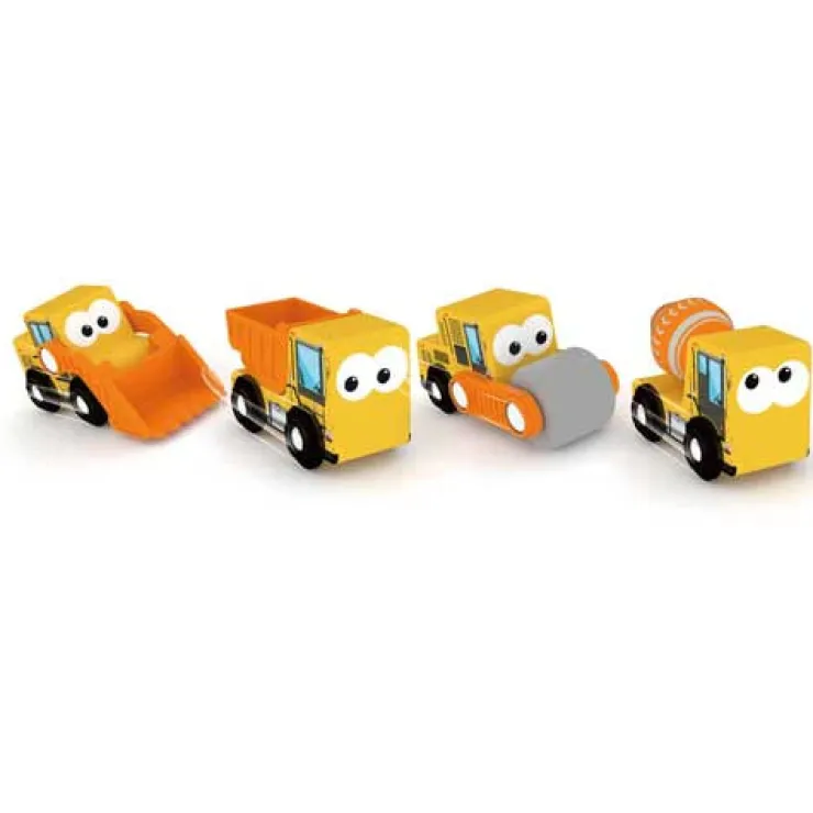 J'ADORE Wooden Toys | Trains & Train Sets>J'adore Wooden Vehicles - Construction Vehicles*
