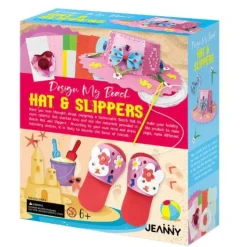 Jeanny Art Supplies | Make & Create>* Craft - Design My Hat & Slippers
