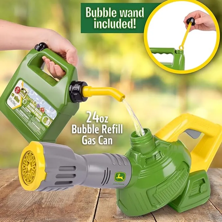 John Deere Pretend Play | 3 Years+>Bubble Leaf Blower