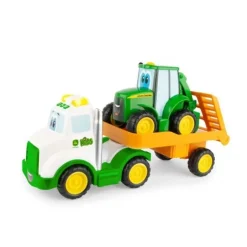 John Deere Push & Pull Toys | Transport Toys>Farming Friends Hauling Set