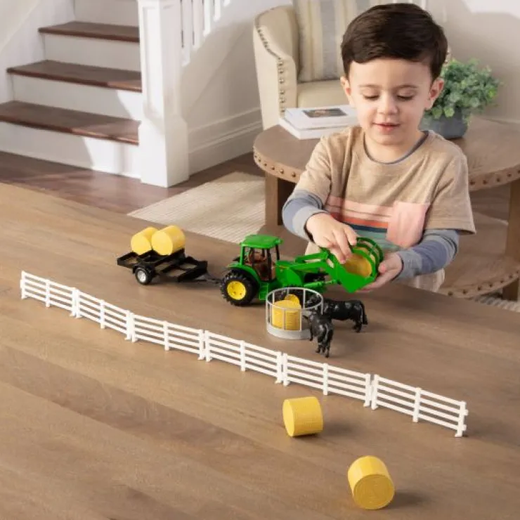 John Deere Push & Pull Toys | Transport Toys>Hay Farm Set