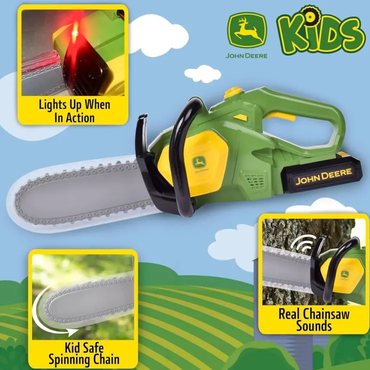 John Deere Pretend Play | 3 Years+>Motorised Chainsaw