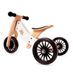 Kinderboard Balance Bikes | Wooden Toys>Kinderfeet Tiny Tot Plus - White