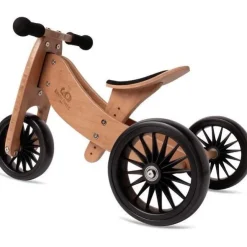 Kinderboard Balance Bikes | Wooden Toys>Kinderfeet Tiny Tot Plus - Bamboo