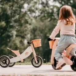 Kinderboard Balance Bikes | Wooden Toys>Kinderfeet Tiny Tot Plus - White