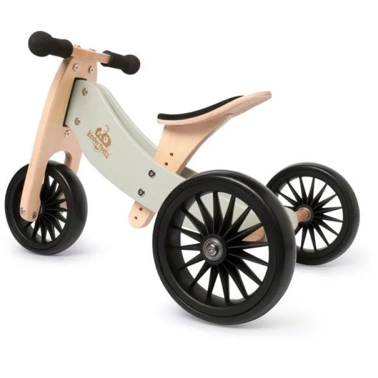 Kinderboard Balance Bikes | Wooden Toys>Kinderfeet Tiny Tot Plus - Silver Sage