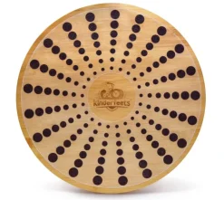 Kinderboard Activities & Learning | Push & Pull Toys>Kinderfeets Bamboo Balance Disk