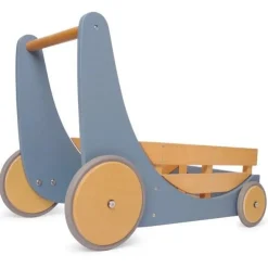 Kinderboard Trikes & Wagons | Wooden Toys>Kinderfeets Cargo Walker - Slate Blue