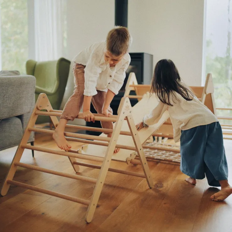 Kinderboard Wooden Toys | Climbing Toys>Kinderfeets Pikler Medium Triangle