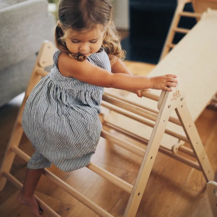 Kinderboard Wooden Toys | Climbing Toys>Kinderfeets Pikler Medium Triangle