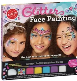 KLUTZ Facepaint & Play Makeup | Make & Create>Glitter Face Painting