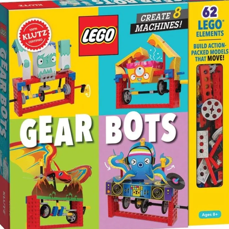 KLUTZ Building Blocks | 8 Years+>Lego Gear Bots