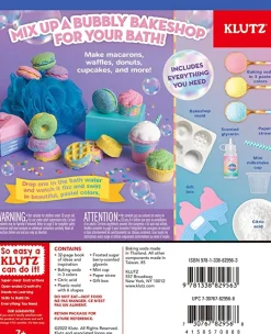KLUTZ Make & Create | 8 Years+>Make Your Own Bath Bombs Scented Bakery